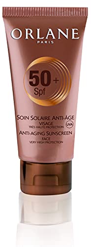 Orlane, Trattamento Solare Antietà Viso, Protezione Spf +50, Efficacia Antirughe - 50 Ml