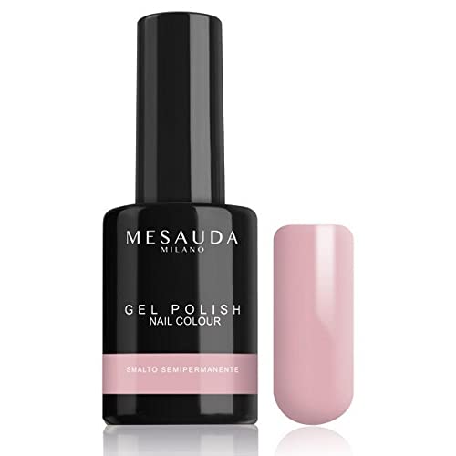 Smalto Semipermanente Gel Polish Nail Colour 34 Nude 10 Ml Mesauda