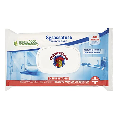 Chanteclair Salviette Detergenti 40 Pezzi, 40Pz