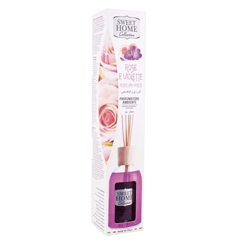 Suarez Sweet Home Profumatore Ambiente Bastoncini Rose E Violette 100Ml