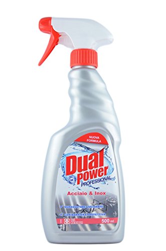 Dual Power Acciaio & Inox Spray 500Ml