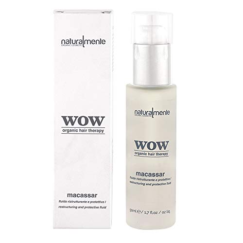 Naturalmente Wow Macassar, Fluido Ristrutturante, 50 Ml