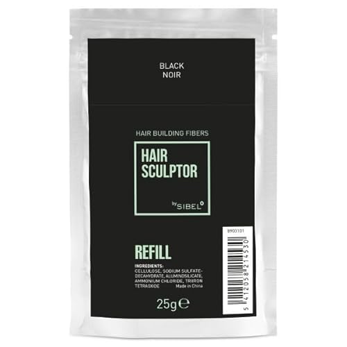 Recharge Fibre Hair Sculptor Noir Sibel 25G