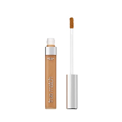 L'Oréal Paris Makeup Correttore Liquido Accord Parfait, Correttore Viso, Occhi E Imperfezioni Liquido, 7D/W Ambre Doré, Confezione Da 1
