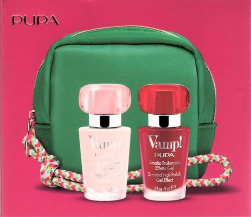 Pupa Kit Vamp! Nail Polish Smalto Profumato Effetto Gel 003