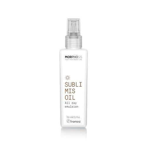 Framesi | New Morphosis Hair Treatment Line | Sublimis Oil All Day Emulsion 150 Ml | Per Capelli Disidratati E Secchi