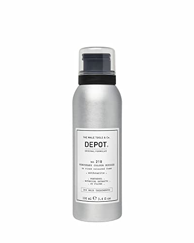 Depot Nr. 210 Temporary Colour Mousse Anthracite Colore Semipermanente Antracite 100Ml