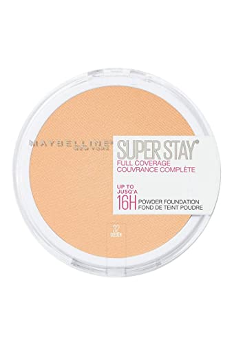 Maybelline Superstay Full Coverage Poeder Foundation - 32 Golden