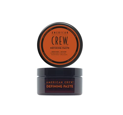 American Crew Defining Paste, Cera Capelli Per Uomo, Tenuta Media, Finitura Semi Lucida, Look Naturale, Formula Professionale (85G)