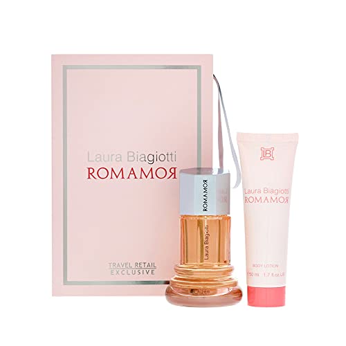 Laura Biagiotti Roma Amor Confezione Regalo Donna Travel Retail Profumo Edt 50Ml Crema Corpo 50Ml