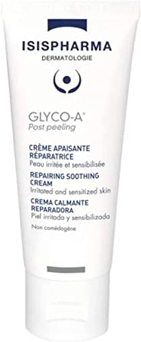 Isispharma Glyco-A Post Peeling - Crema Riparatrice Lenitiva Con Burro Di Karité, Agenti Ristrutturanti E Olio Di Semi Di Cotone - Idrata E Nutre, Rip