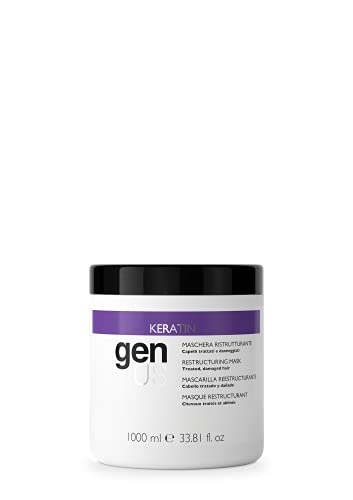 Maschera Ristrutturante Gen Us Keratin Per Capelli Trattati E Danneggiati 1000 Ml 295