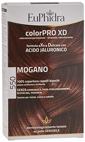Euphidra Colorpro Xd Colorazione Permanente Con Acido Jaluronico - Mogano- 190 G