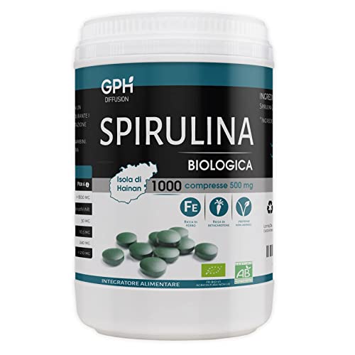 Arvesa Spirulina Biologica 500Mg - 1000 Compresse - Gph Diffusoin