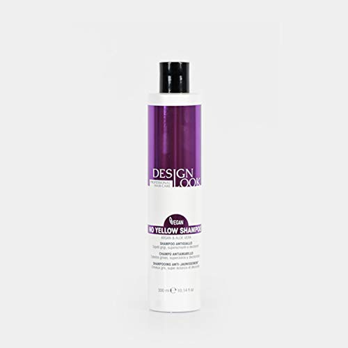 Design Look No Yellow Vegan Shampoo Antigiallo 300Ml, Unico, Standard