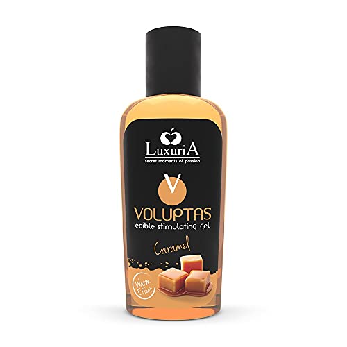 Lubrificante Intimo Stimolante Edibile Luxuria Voluptas Caramel 100 Ml