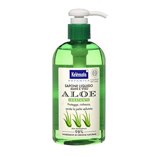 Kelemata Botanica - Sapone Liquido Mani E Viso All'Aloe, 300Ml