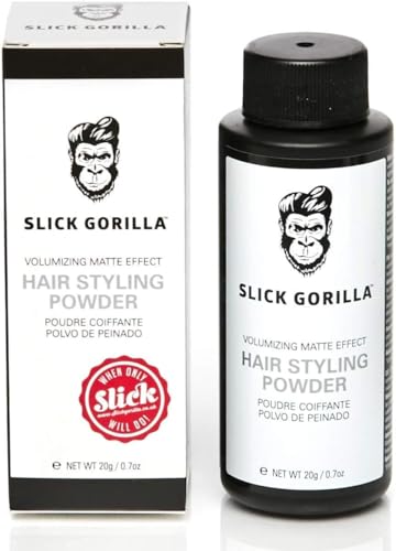 Slick Gorilla Hair Styling Powder 20G Polvere Di Styling Per Capelli Opaca