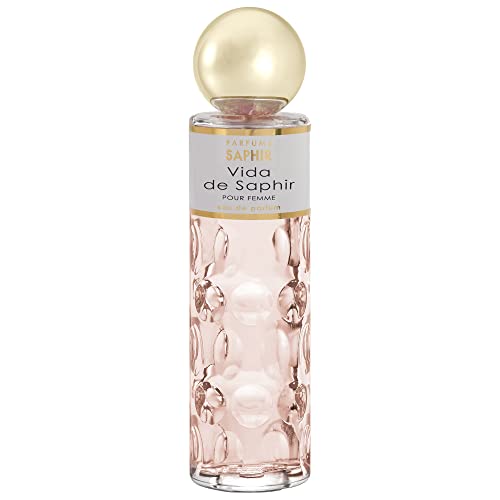 Parfums Saphir Vida De Saphir, Eau De Parfum Con Vaporizzatore Da Donna, 200 Ml