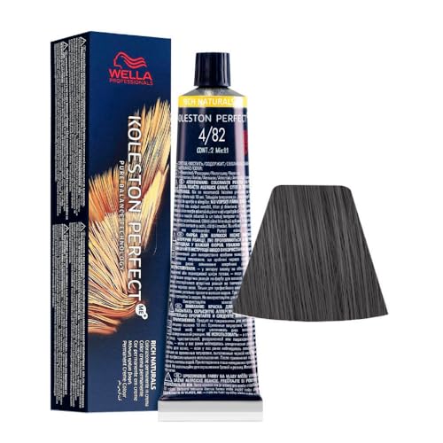 Tintura Permanente Wella Koleston Me+ Rn N. 4/82 60 Ml
