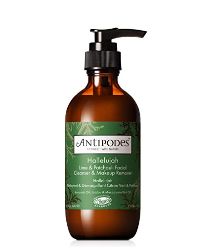 Antipodes Hallelujah Lime & Patchouli Cleanser, 100% Naturale, Cruelty-Free & Vegan 200Ml