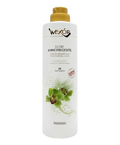 Wexor Elisir Ammorbidente Con Microcapsule Orchidea Verde E Muschio Dell'Himalaya 30 Trattamenti 750 Ml
