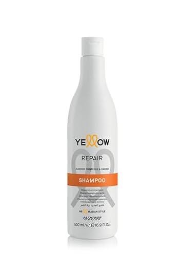 Shampoo Ristrutturante Repair - Mandorla E Cacao - 500 Ml - Yellow (Alfaparf Group)