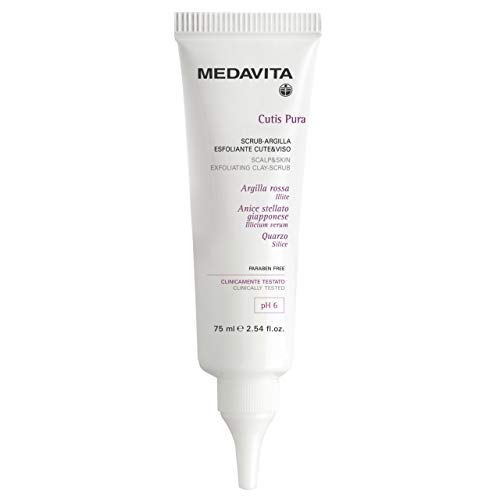 Medavita - Cutis Pura - Scrub-Argilla Esfoliante Cute & Viso - 75 Ml
