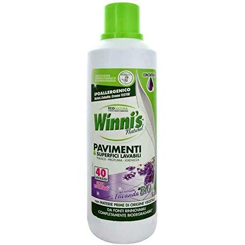 Madel Winni`S 159556 Pavimenti & Superfici Lavabili Con Estratto Di Lavanda Ipoallergenico Materie Prime Origine Vegetale - 1 Lt