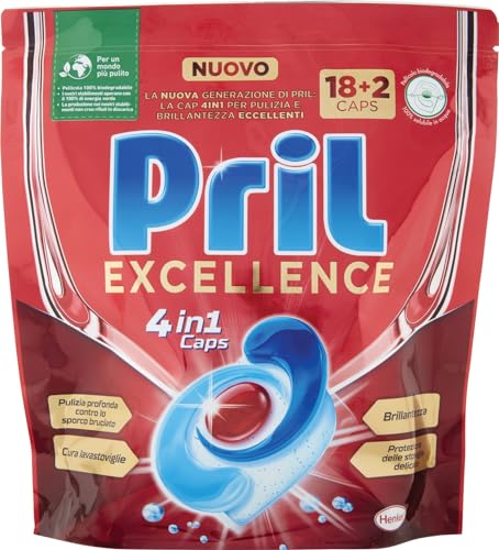 Pril Excellence 4In1 Caps, 346G