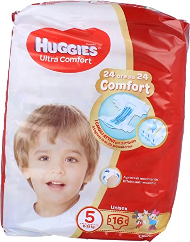 Ultra Comfort Pacco Base 5^ 11-25 Kg 16 Pz