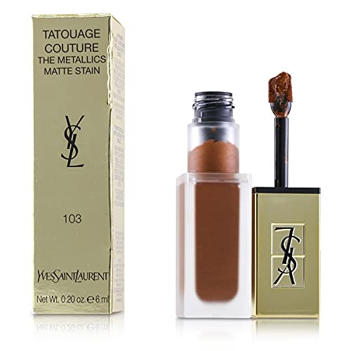 Yves Saint Laurent Labial Liq.Tatouge Couture Metallics - 6 Ml