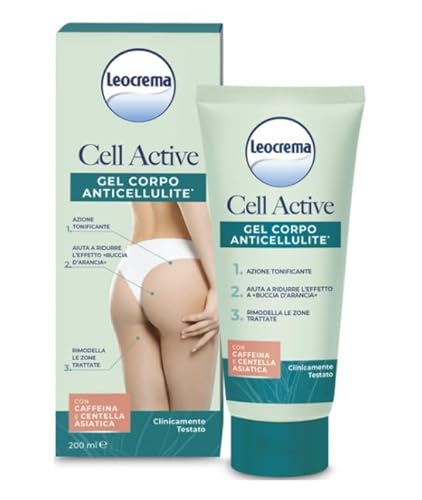 Leocrema Cell Active Gel Corpo Anticellulite, 200 Ml