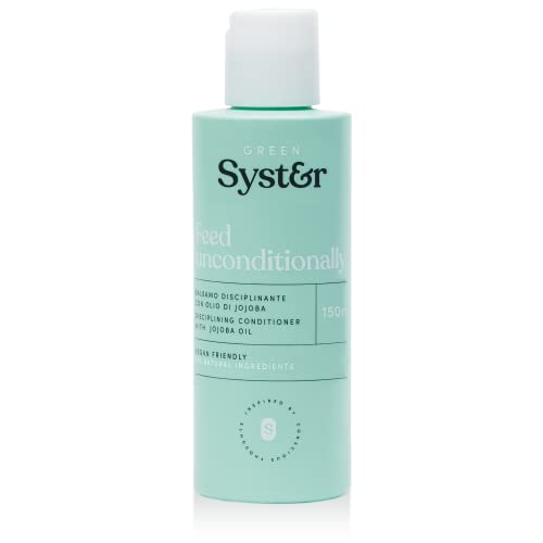 Syster - Balsamo Capelli Idratante E Volumizzante Con Olio Di Jojoba, Balsamo Naturale Capelli Ricci, Capelli Grassi, Capelli Crespi O Secchi - Made I