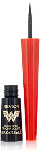 Revlon Make Up Ww84 Wonder Woman Eyeliner Occhi Nero Opaco Black Liquid Liner Colore Blackest Black N° 251-2.5 Ml