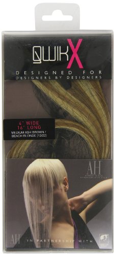 American Dream Qwik X 100% Di Remy Capelli Umani Hergestllt Nastro Estensioni Dei Capelli Colore 10/22 - Medium Frassino Marrone/Spiaggia Biondo - 41