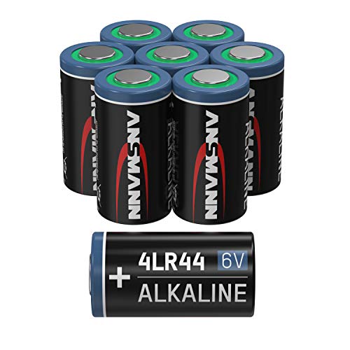 Ansmann Batteria Alcalina 4Lr44, 6 V, Confezione Da 8 Batterie 4G13, Adatte Per Sistemi Di Allarme, Collari Per Cani, Telecomando E Molto Altro Ancora