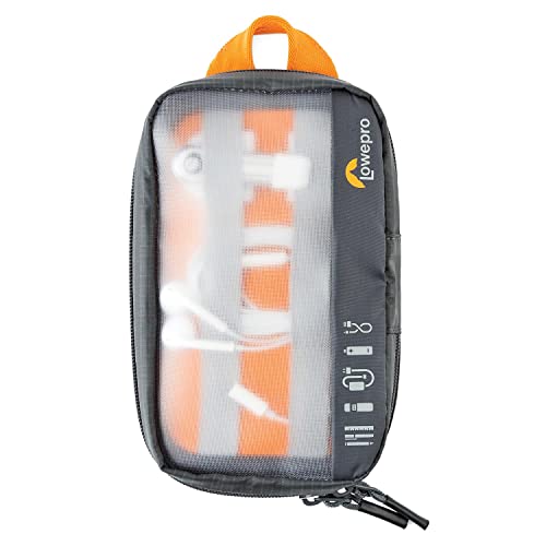 Lowepro Gearup Pouch Mini, Borsa Da Viaggio, Cavi, Adattatori, Batterie, Caricabatterie, Chiavette Usb, Custodia Accessori Smartphone, Realizzata In T