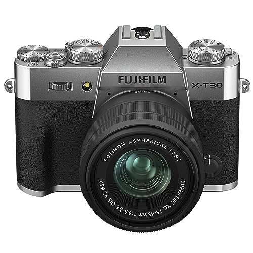 Fujifilm X-T30 Ii | Fujinon Xc15-45Mmf3.5- 5.6 Ois Pz Kit Argento