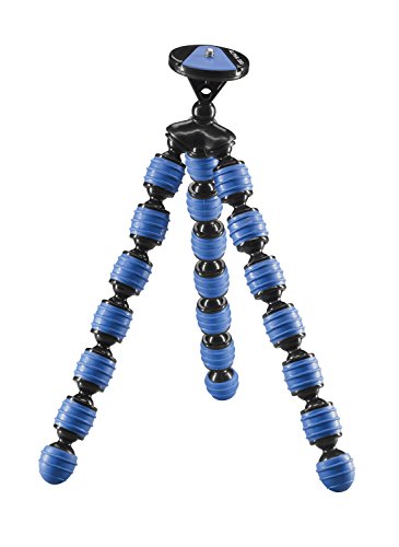 Cullmann 50026 Alpha 380 Mini Treppiede Flessibile, Blu