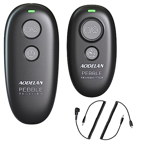 Aodelan Wireless Shutter Release Telecomando Di Rilascio Dell'Otturatore Wireless Per Sony A6400 A7Iii, A9, A77, A99, A7, A7 Ii, A7R Iv, A7R Ii,A7Riii