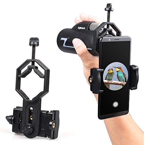 Seekone Adattatore Universale Per Telefono Cellulare, Compatibile Con Binocolo Monoculare Cannocchiale Telescopio E Microscopio – Telescopio Tccessori