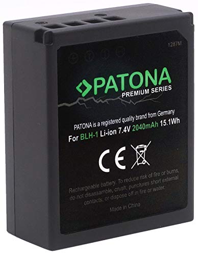 Patona 1287 Battery Fully Decoded Olympus Blh-1 Om-D Em-1 Mark 2 Em-1 Mark Ii Blh-1 E-M1X