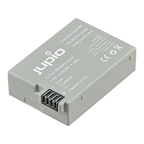 Jupio Cca0019 Batteria Per Canon Lp-E8/Nb-E8, Nero