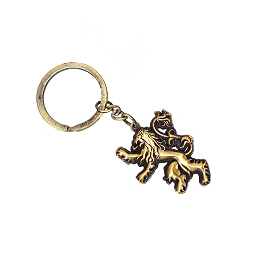 Half Moon Bay Keygt02 7 (W) X 15 (H) X 1 (D) Cm Portachiavi Scolpito Di Game Of Thrones - Lannister, Oro