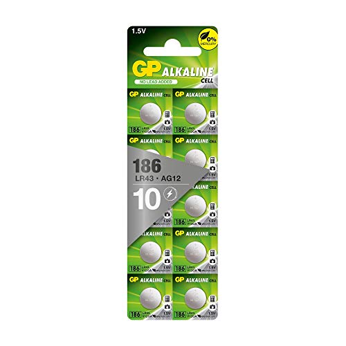 Gp Battery Vd103142 Pila Alcalina, 1 Confezione Da 10 Batterie
