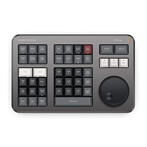Blackmagic Design Davinci Resolve Speed Editor + Software Lizenz (Bm-Dv/Res/Bbpnlmleka-Lic)