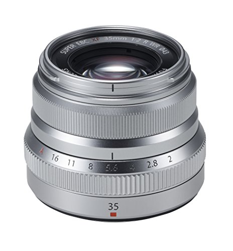 Fujifilm Fujinon Xf 35Mm F2 R Wr Obiettivo 35Mm, F/2, Resistente Intemperie, Attacco X Mount, Argento