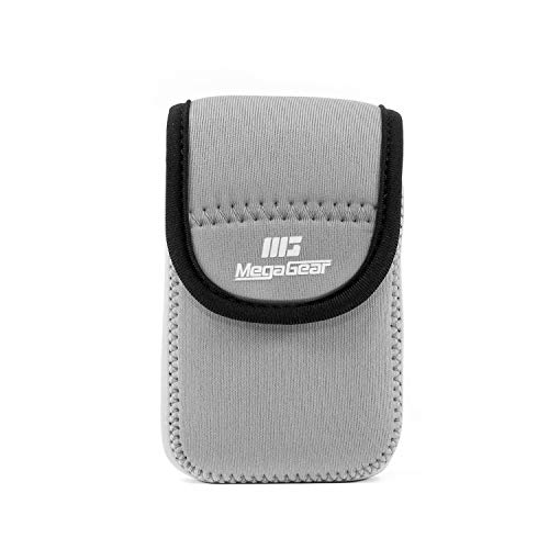 Megagear Mg705 Panasonic Lumix Dc-Tz95, Dc-Tz90, Dmc-Tz80 Ultra Light Custodia In Neoprene Per Fotocamera - Grigio