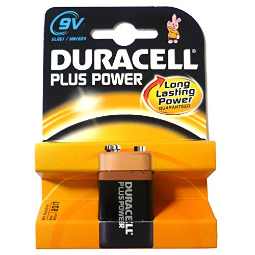 Duracell 2-Power Plus Power 9V 1 Pack
